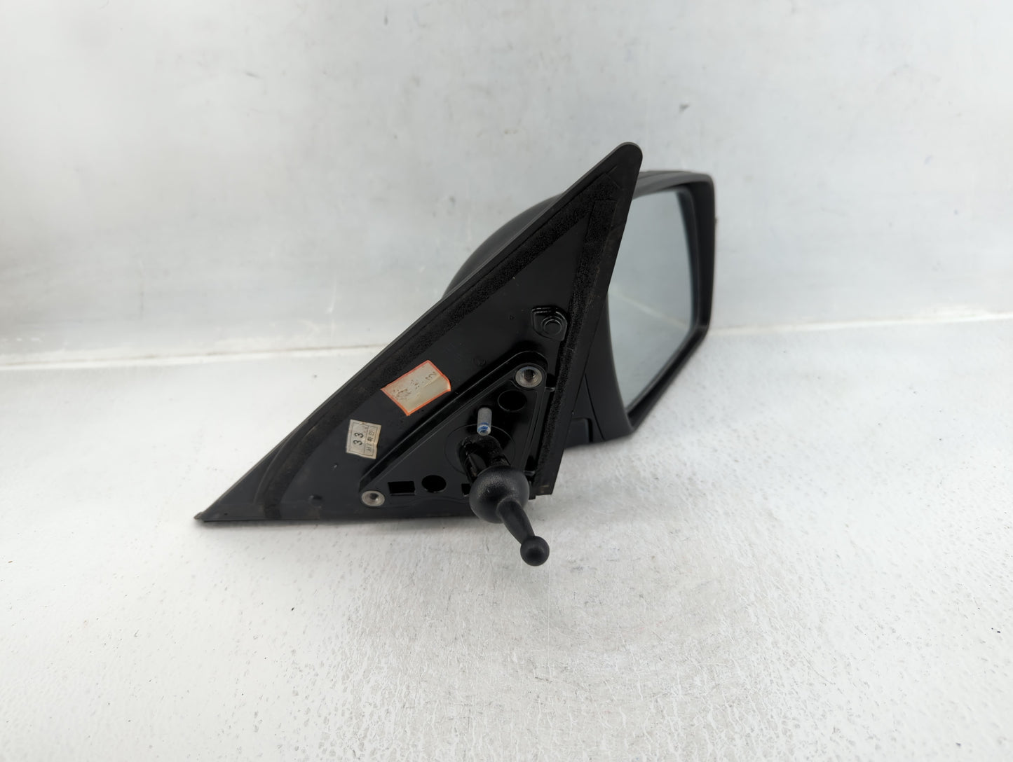 2010-2012 Kia Soul Passenger Right Side View Manual Door Mirror Black - Oemusedautoparts1.com