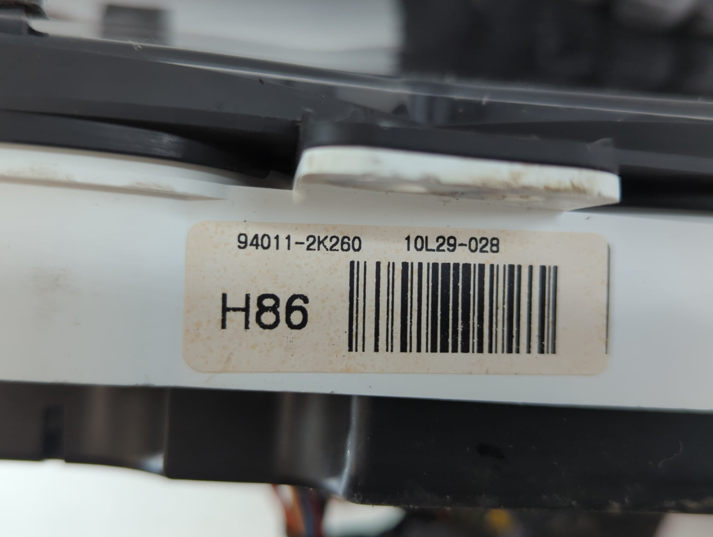 2011 Kia Soul Instrument Cluster Speedometer Gauges P/N:94011-2K260 Fits OEM Used Auto Parts - Oemusedautoparts1.com