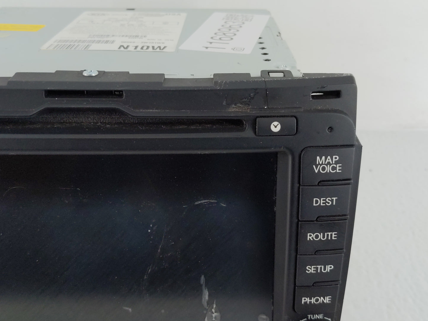 2011 Kia Sportage Radio AM FM Cd Player Receiver Replacement P/N:96560-3W101WK Fits OEM Used Auto Parts - Oemusedautoparts1.