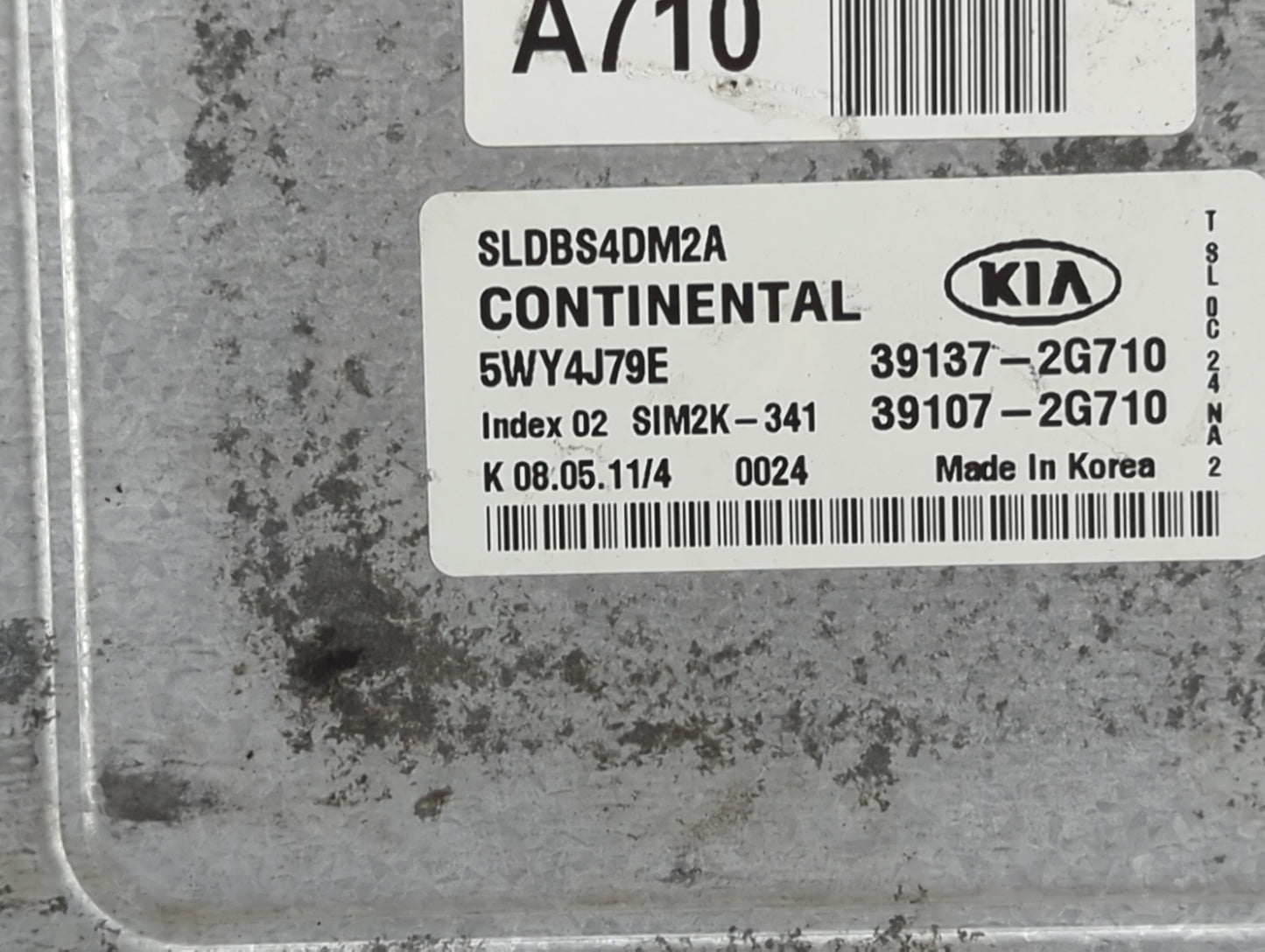 2011-2013 Kia Sportage PCM Engine Control Computer ECU ECM PCU OEM Fits OEM Used Auto Parts - Oemusedautoparts1.com