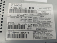 2011-2012 Land Rover Lr2 Radio AM FM Cd Player Receiver Replacement P/N:7G9N-18C815-NB Fits Fits 2011 2012 OEM Used Auto Par
