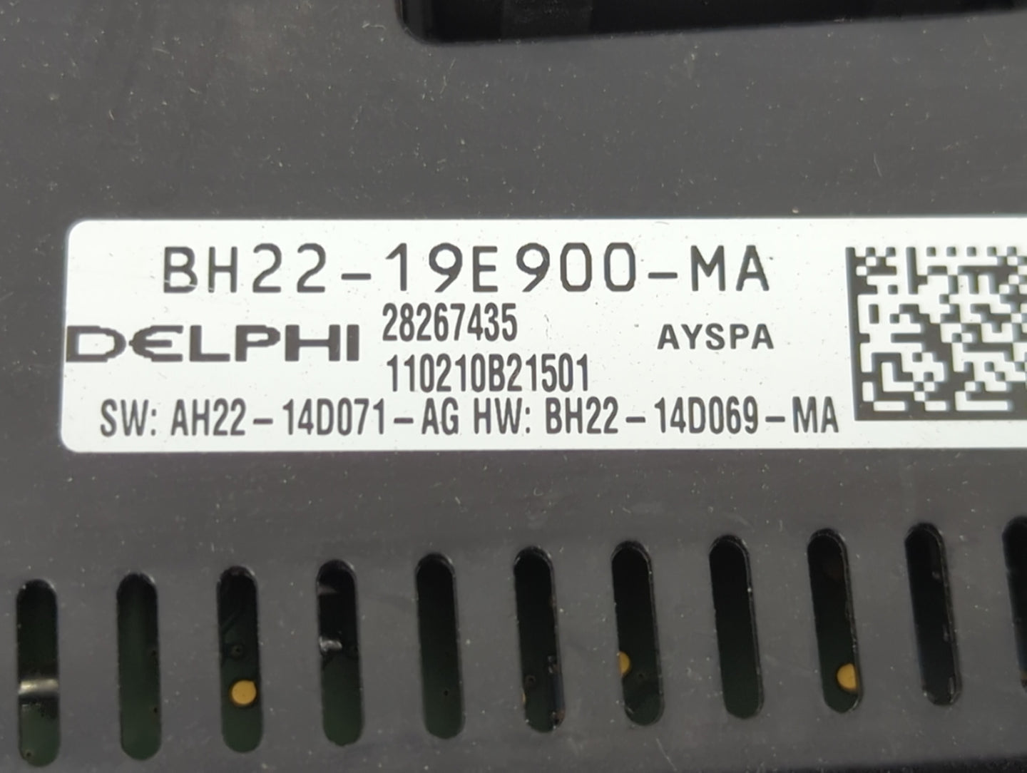 2010-2016 Land Rover Lr4 Climate Control Module Temperature AC/Heater Replacement P/N:BH22-19E900-MA 28267435 Fits OEM Used 