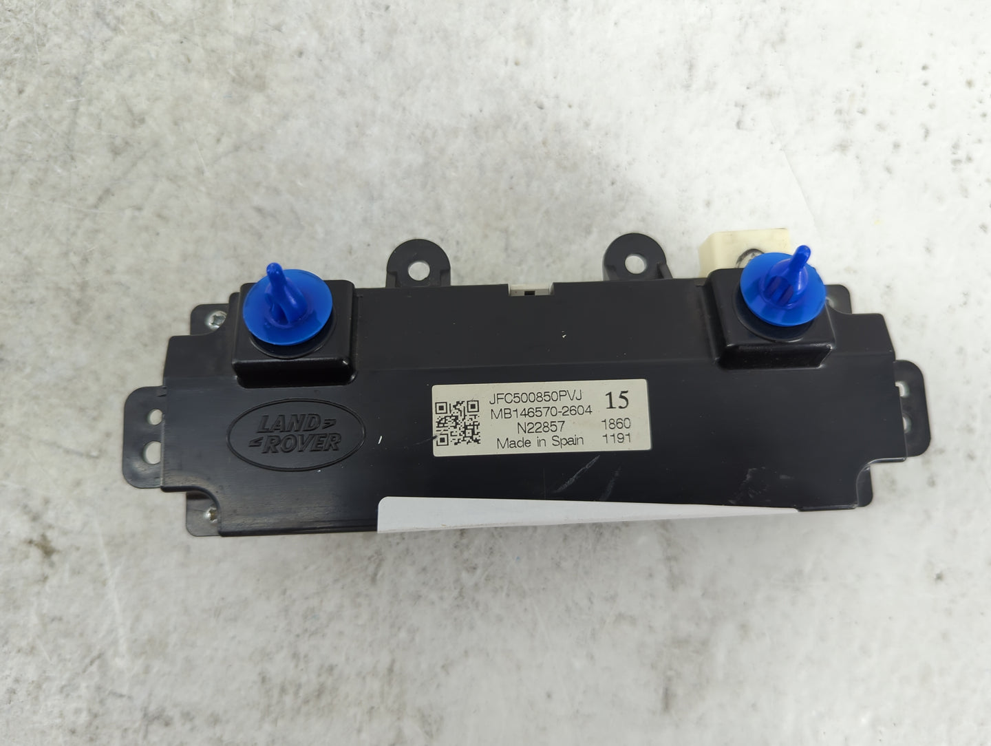 2010-2016 Land Rover Lr4 Climate Control Module Temperature AC/Heater Replacement P/N:JFC500850PVJ MB146570-2604 Fits OEM Us