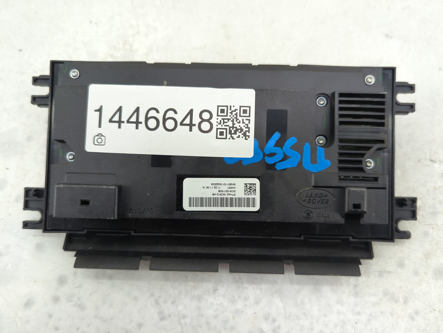 2011 Land Rover Range Rover Climate Control Module Temperature AC/Heater Replacement P/N:P7H42-18C612-HB Fits OEM Used Auto 