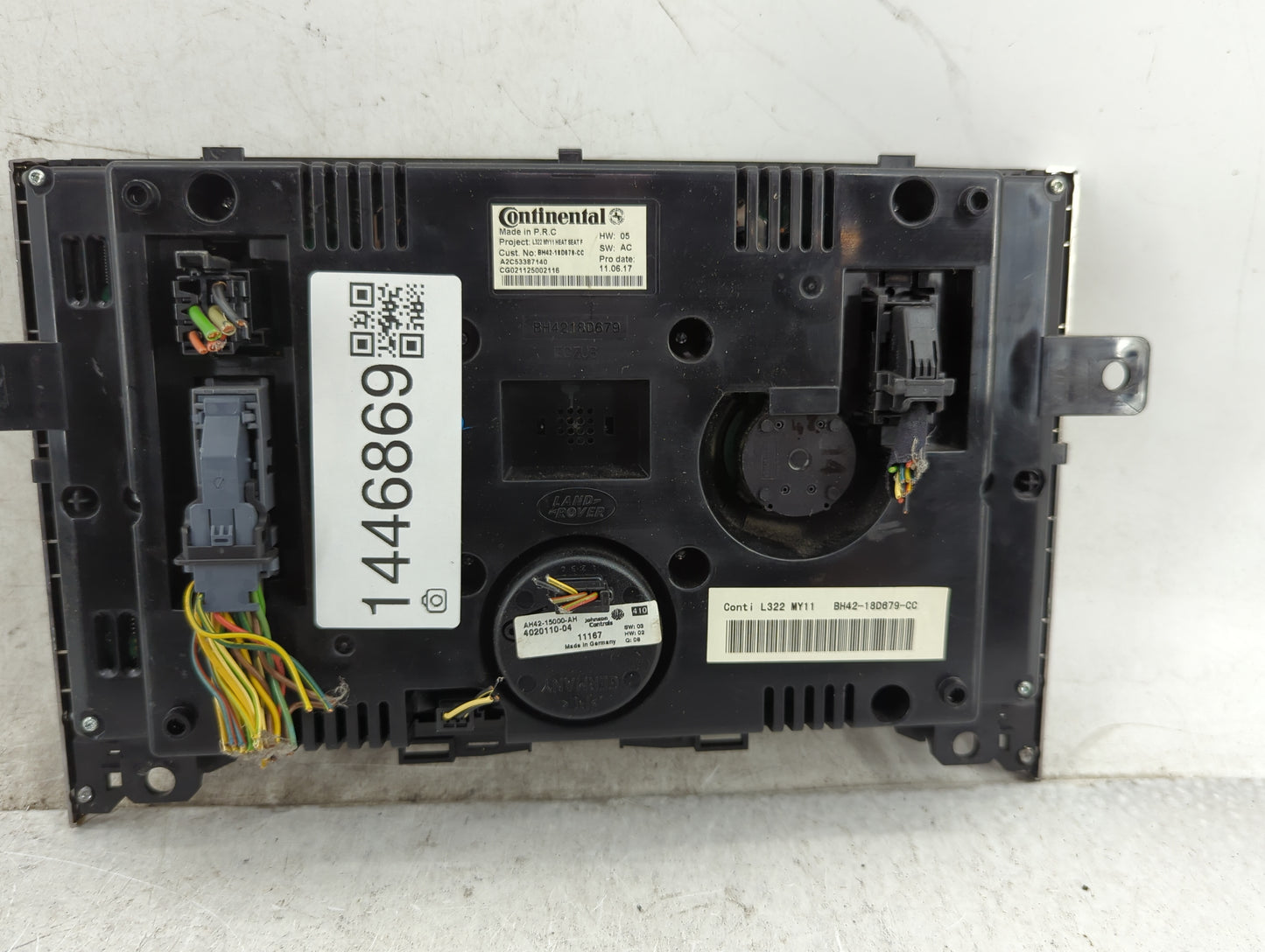 2010-2012 Land Rover Range Rover Climate Control Module Temperature AC/Heater Replacement P/N:BH42-18D679-CC A2C53387140 Fit