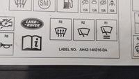 2010-2012 Land Rover Range Rover Fusebox Fuse Box Panel Relay Module Fits Fits 2010 2011 2012 OEM Used Auto Parts - Oemuseda