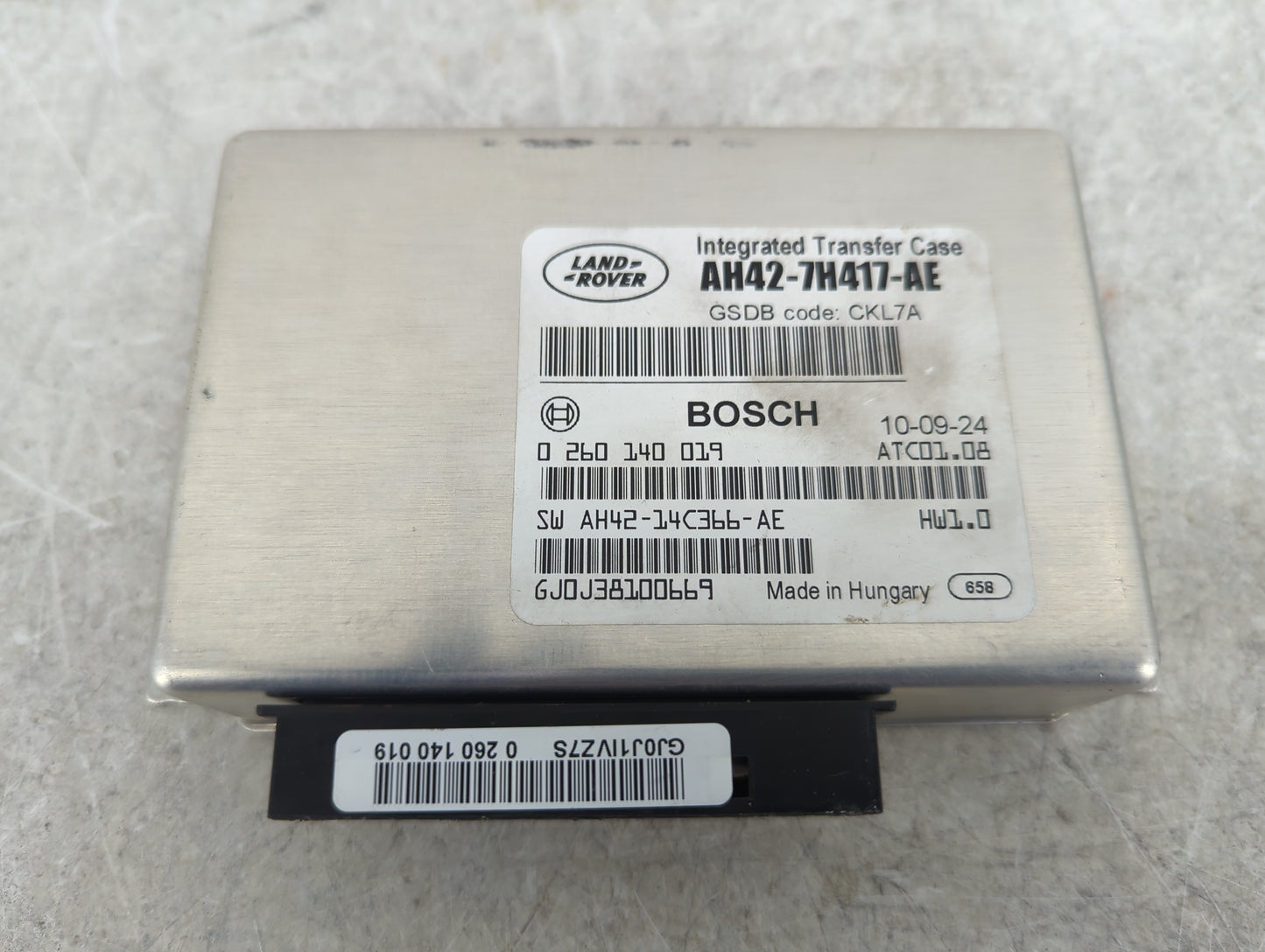 2011 Land Rover Range Rover Sport Transfer Case Control Module - Oemusedautoparts1.com