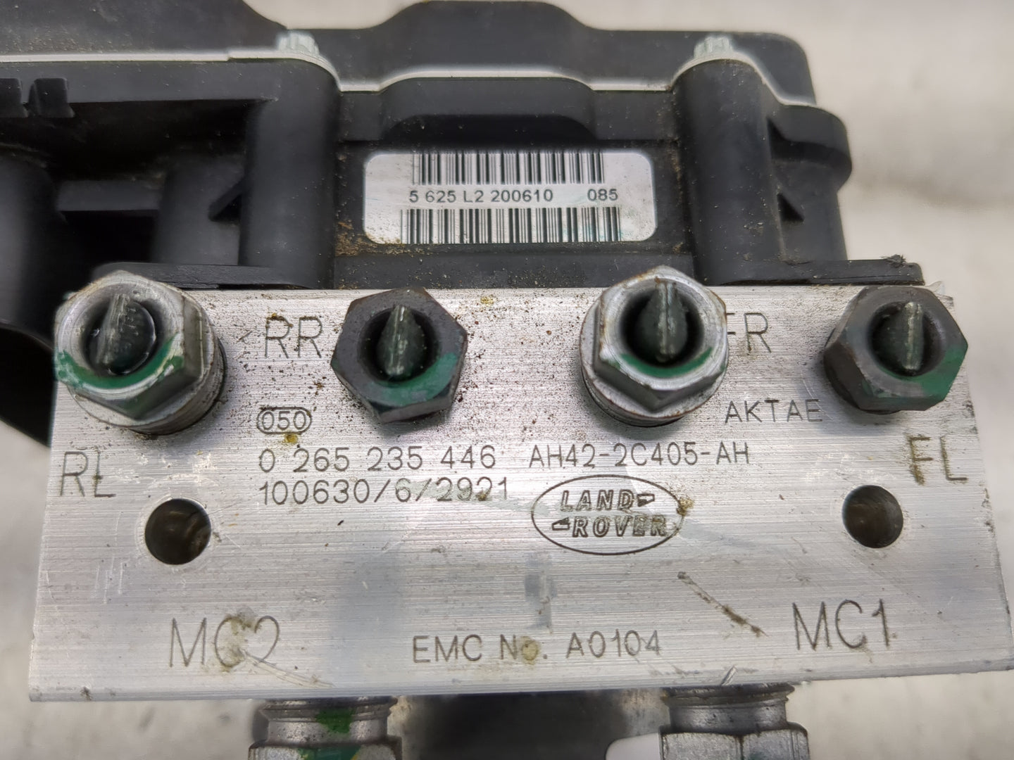2010-2011 Land Rover Range Rover Sport ABS Pump Control Module Replacement P/N:0265235446 AH42-2C405-AH Fits Fits 2010 2011 