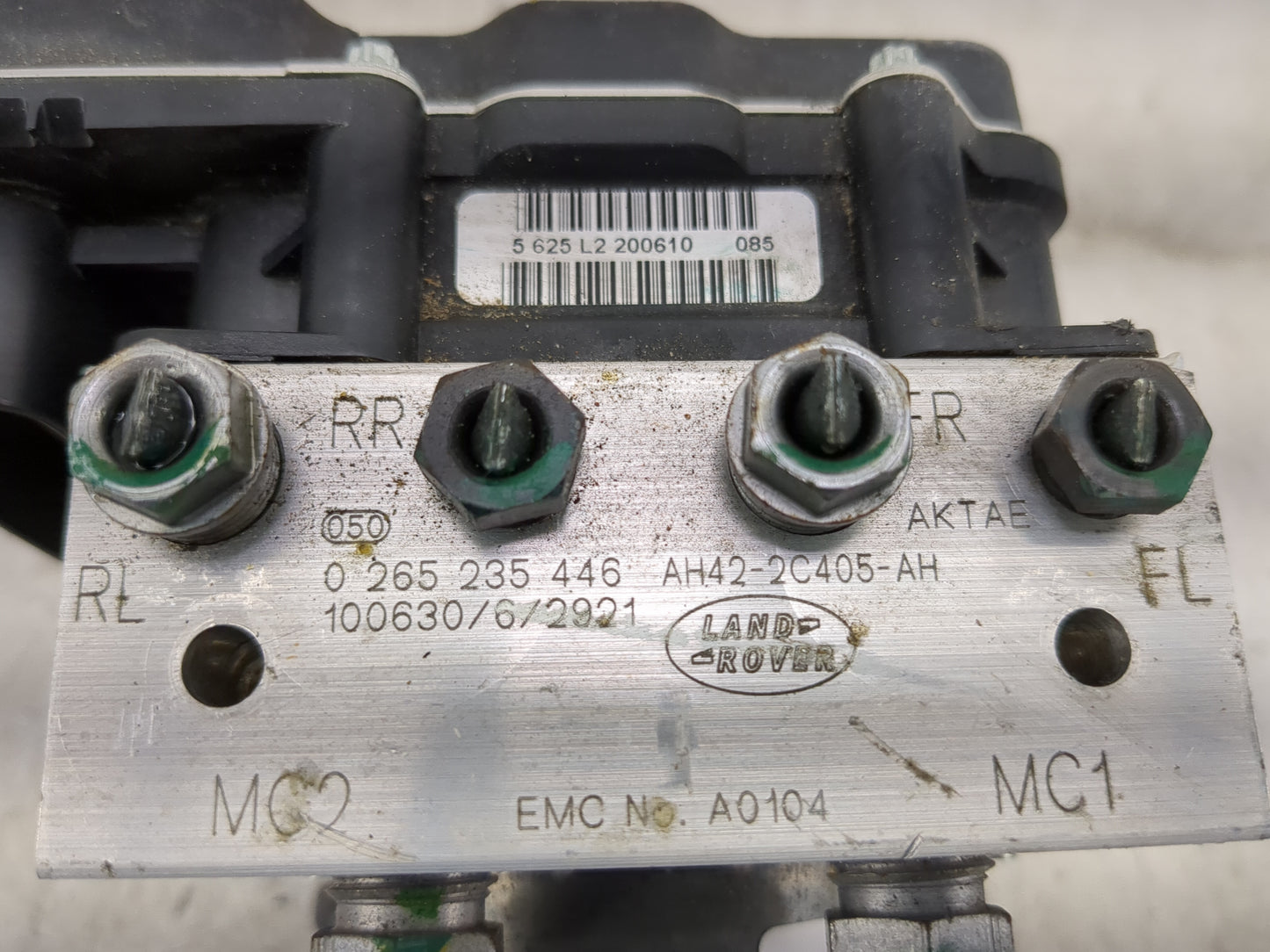 2010-2011 Land Rover Range Rover Sport ABS Pump Control Module Replacement P/N:0265235446 AH42-2C405-AH Fits Fits 2010 2011 