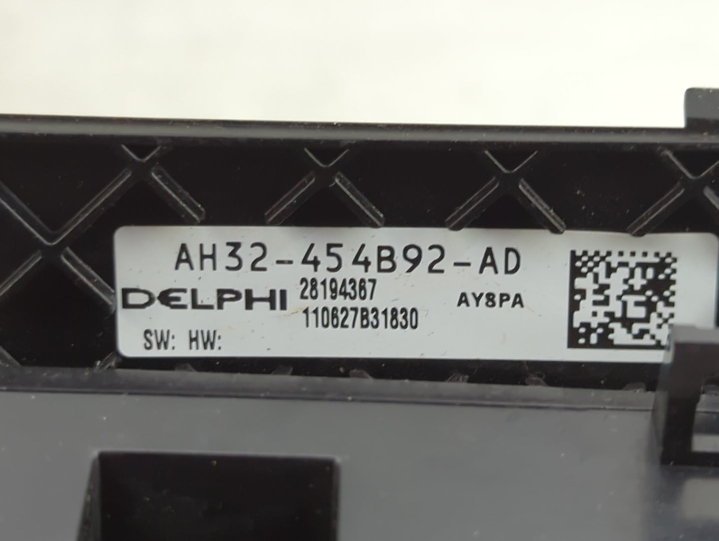 2010-2011 Land Rover Range Rover Sport Climate Control Module Temperature AC/Heater Replacement P/N:AH32-454B92-AD Fits OEM 