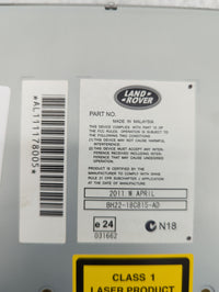 2010-2011 Land Rover Range Rover Sport Radio AM FM Cd Player Receiver Replacement P/N:BH22-18C815-AD Fits Fits 2010 2011 OEM
