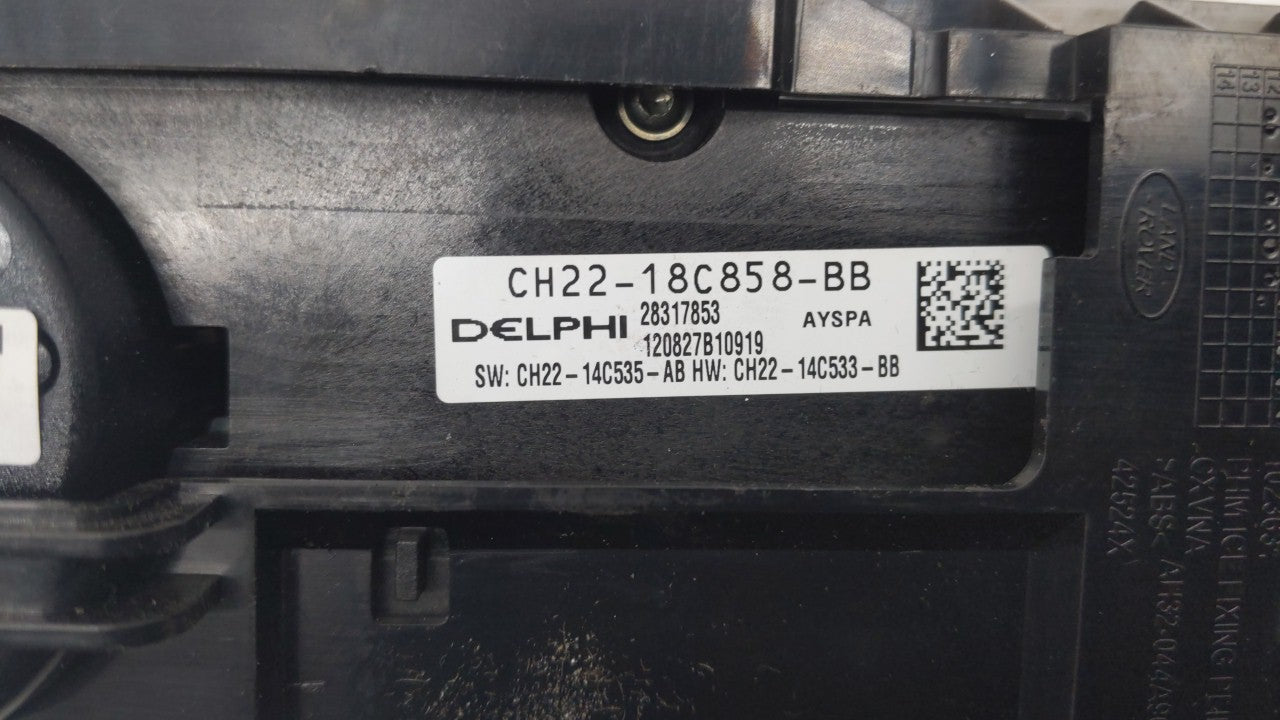 2010-2013 Land Rover Range Rover Sport Radio Control Panel 164995 - Oemusedautoparts1.com