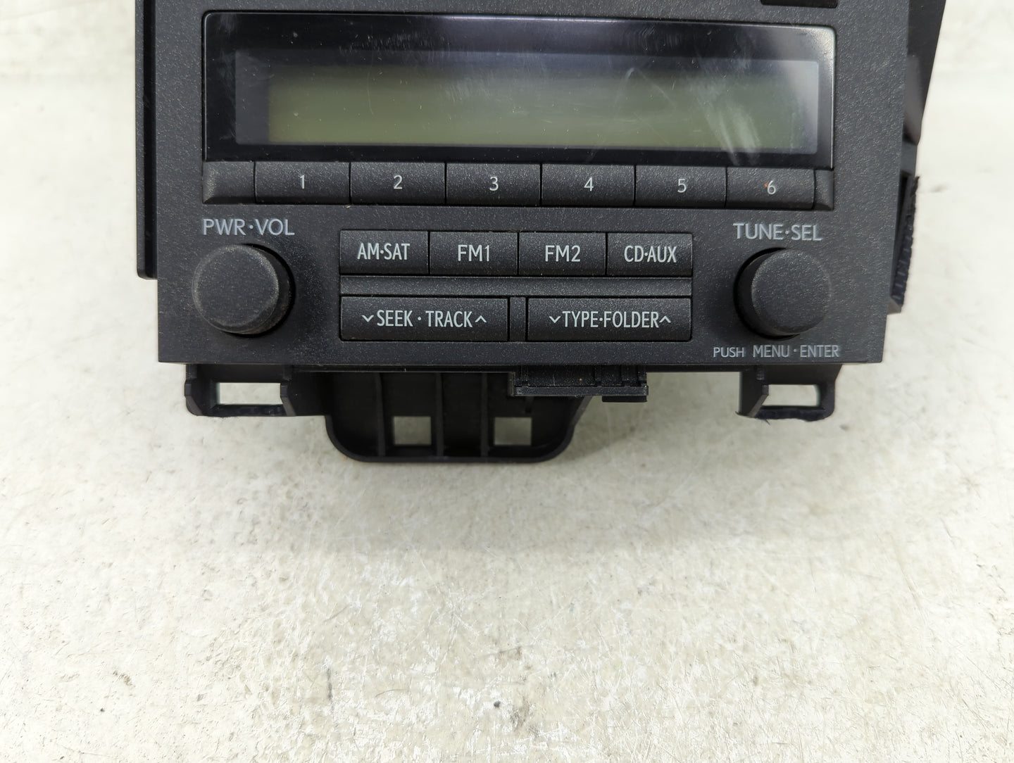 2011-2013 Lexus Ct200h Radio AM FM Cd Player Receiver Replacement P/N:86120-76050 Fits Fits 2011 2012 2013 OEM Used Auto Par