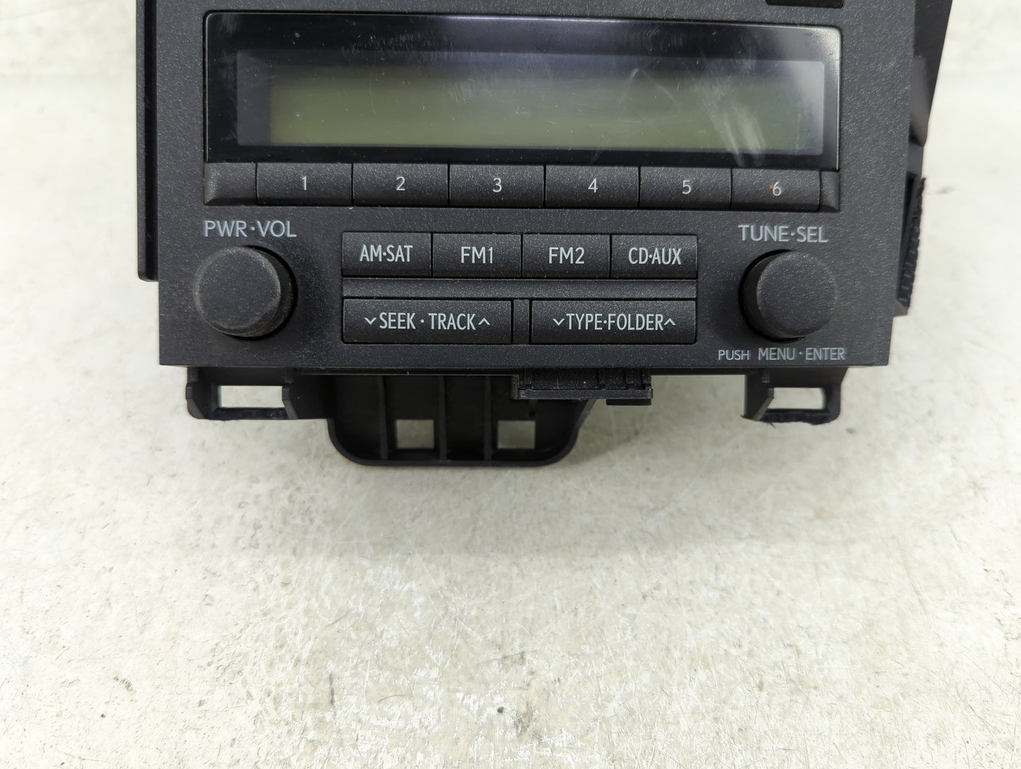 2011-2013 Lexus Ct200h Radio AM FM Cd Player Receiver Replacement P/N:86120-76050 Fits Fits 2011 2012 2013 OEM Used Auto Par