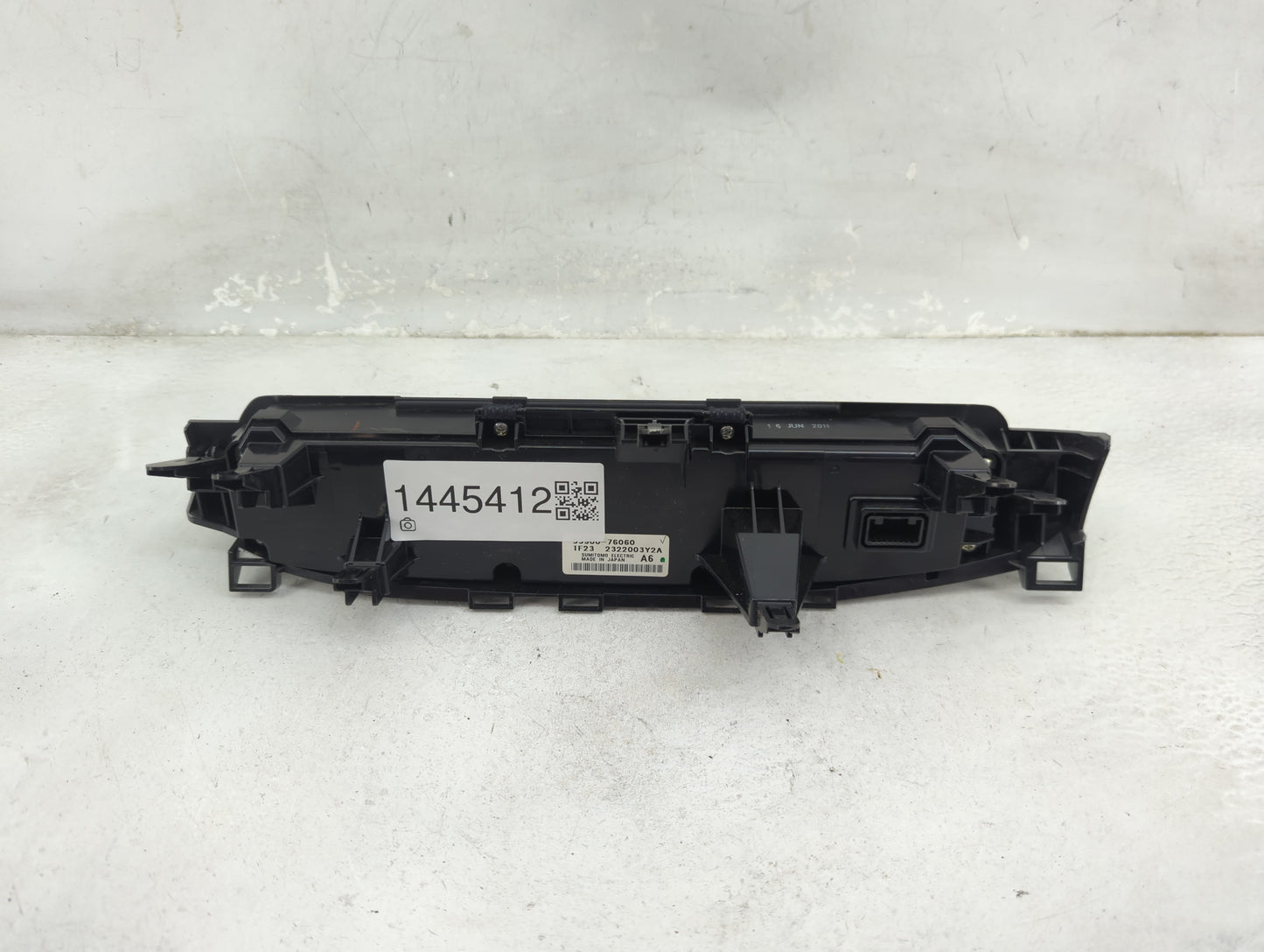 2011-2013 Lexus Ct200h Climate Control Module Temperature AC/Heater Replacement P/N:55900-76060 2322003Y2A Fits OEM Used Aut