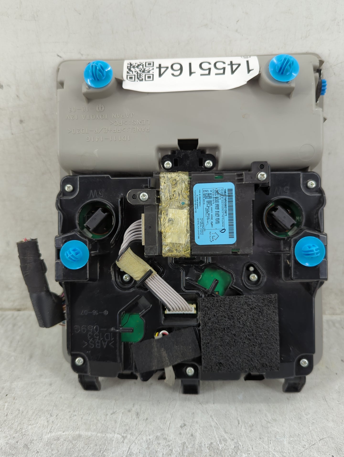 2011 Lexus Ct200h Overhead Roof Console - Oemusedautoparts1.com