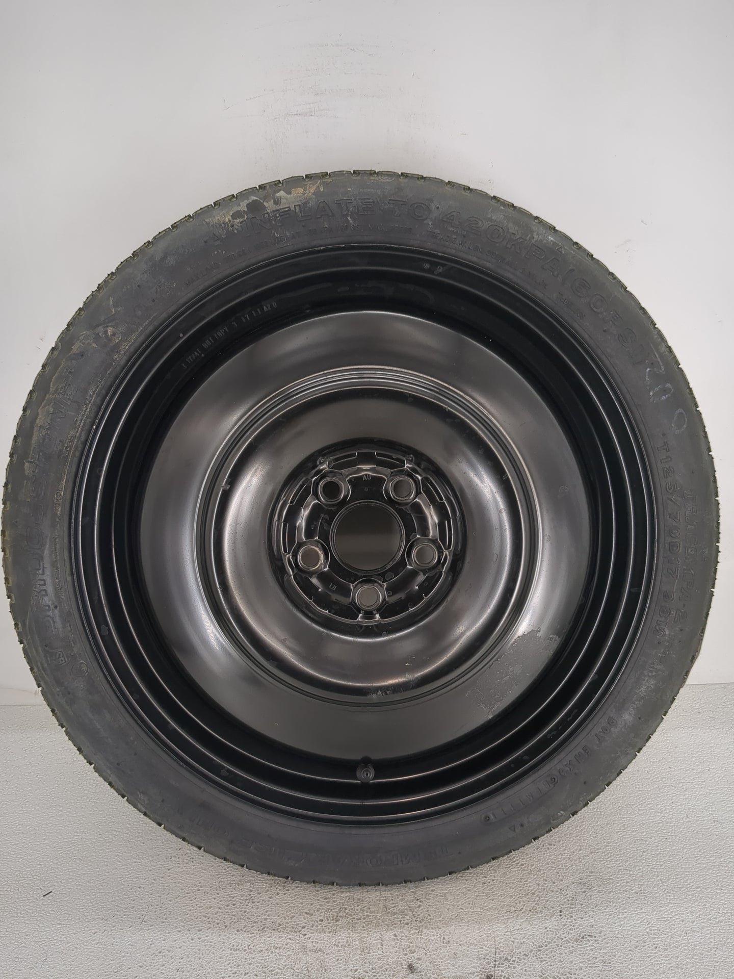 2011-2017 Lexus Ct200h Spare Donut Tire Wheel Rim Oem - Oemusedautoparts1.com