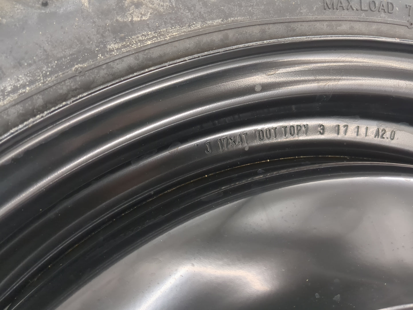 2011-2017 Lexus Ct200h Spare Donut Tire Wheel Rim Oem - Oemusedautoparts1.com
