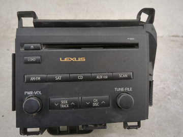 2011-2012 Lexus Ct200h Radio AM FM Cd Player Receiver Replacement P/N:86120-76380 Fits Fits 2011 2012 OEM Used Auto Parts - 