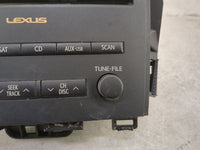 2011-2012 Lexus Ct200h Radio AM FM Cd Player Receiver Replacement P/N:86120-76380 Fits Fits 2011 2012 OEM Used Auto Parts - 