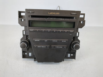 2010-2012 Lexus Es350 Radio AM FM Cd Player Receiver Replacement P/N:86120-33E40 Fits Fits 2010 2011 2012 OEM Used Auto Part