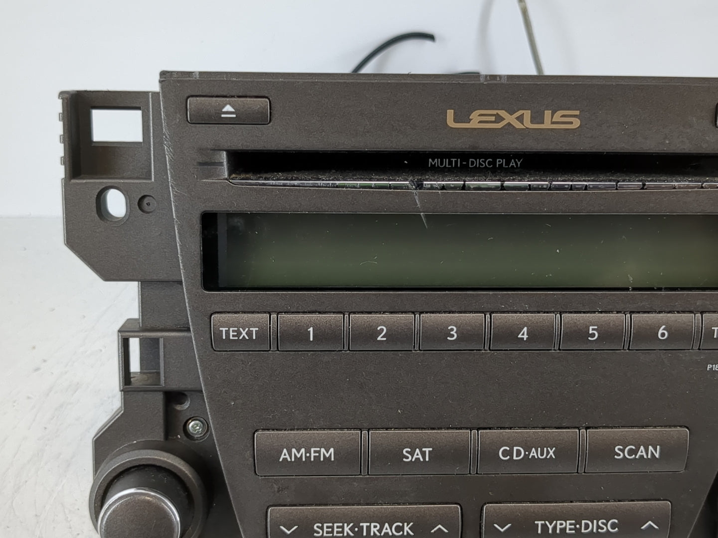 2010-2012 Lexus Es350 Radio AM FM Cd Player Receiver Replacement P/N:86120-33E40 Fits Fits 2010 2011 2012 OEM Used Auto Part