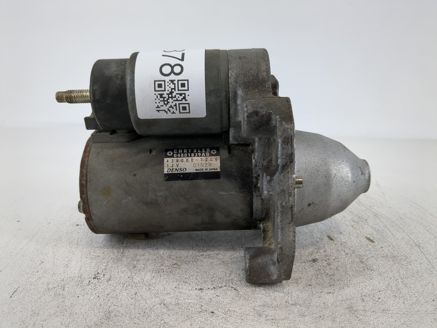 2007-2018 Lexus Es350 Car Starter Motor Solenoid OEM P/N:04801839AB 428000-7200 Fits OEM Used Auto Parts - Oemusedautoparts1