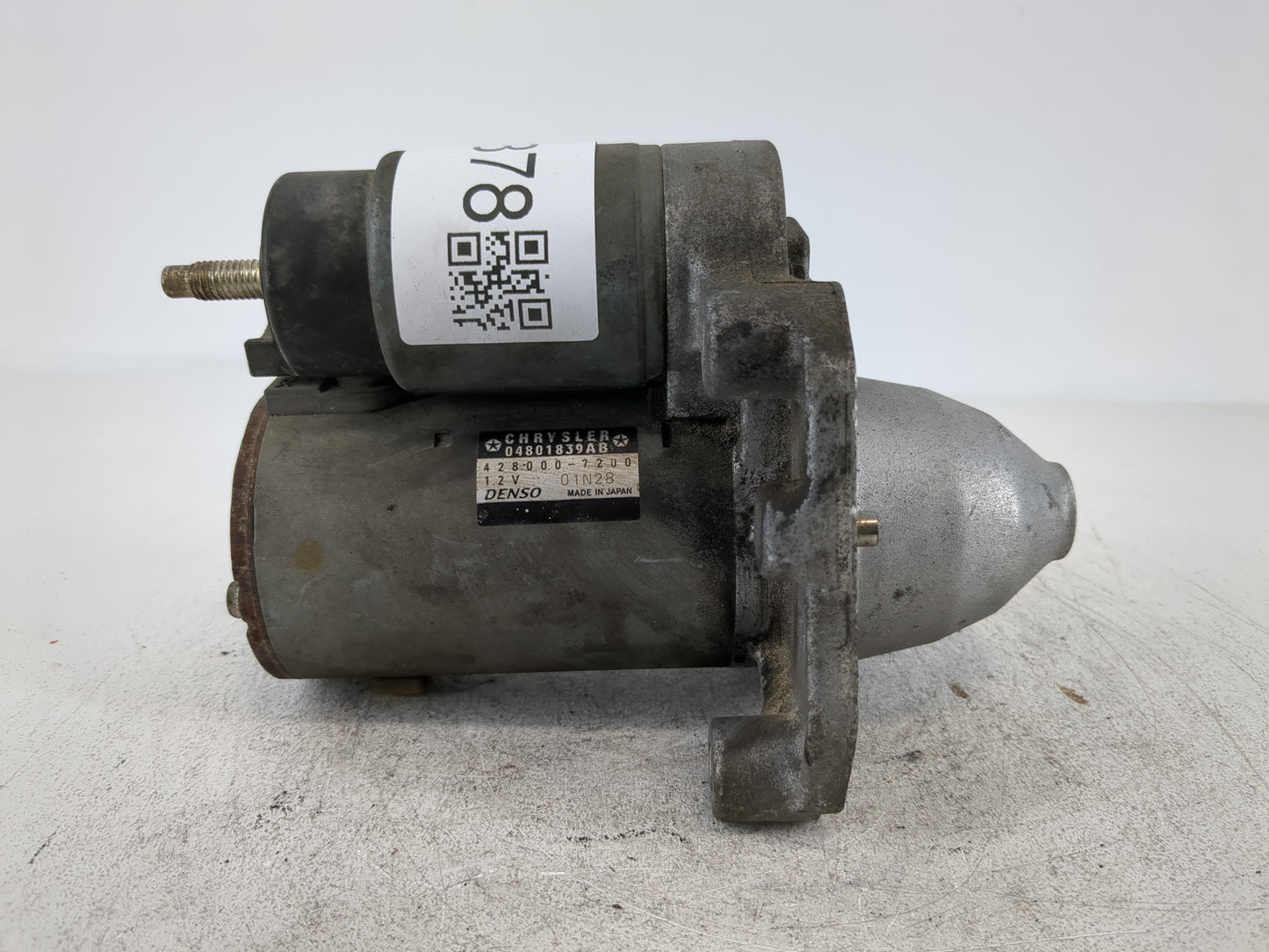 2007-2018 Lexus Es350 Car Starter Motor Solenoid OEM P/N:04801839AB 428000-7200 Fits OEM Used Auto Parts - Oemusedautoparts1