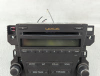 2010-2012 Lexus Es350 Radio AM FM Cd Player Receiver Replacement P/N:86120-33E40 Fits Fits 2010 2011 2012 OEM Used Auto Part