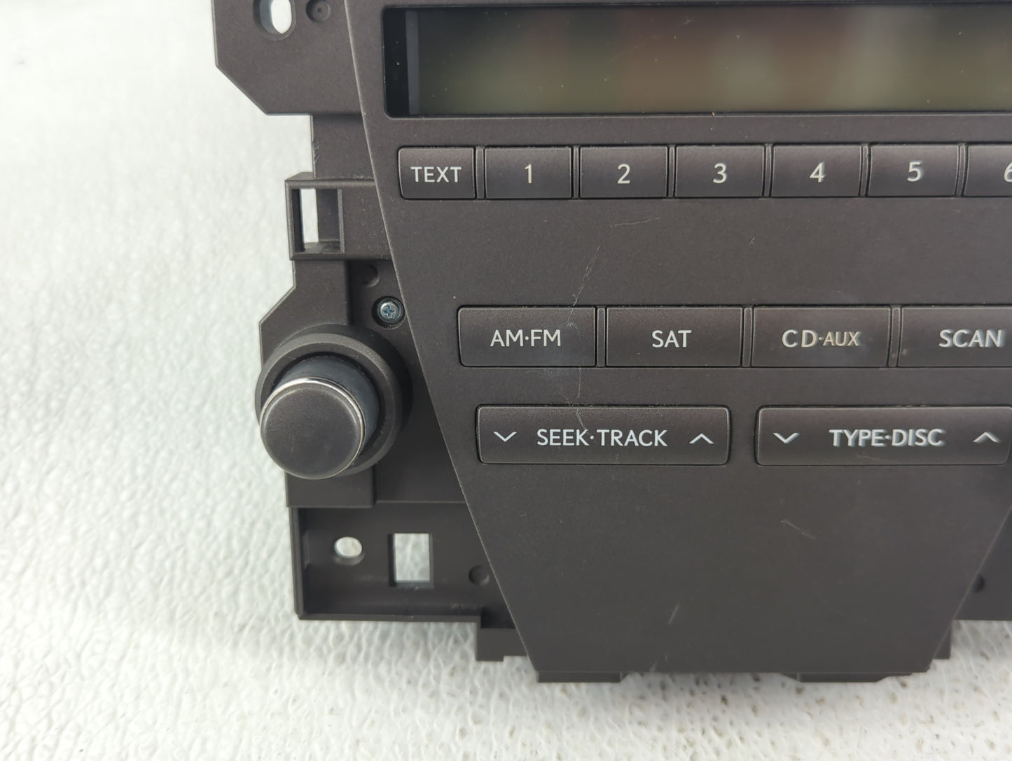 2010-2012 Lexus Es350 Radio AM FM Cd Player Receiver Replacement P/N:86120-33E40 Fits Fits 2010 2011 2012 OEM Used Auto Part