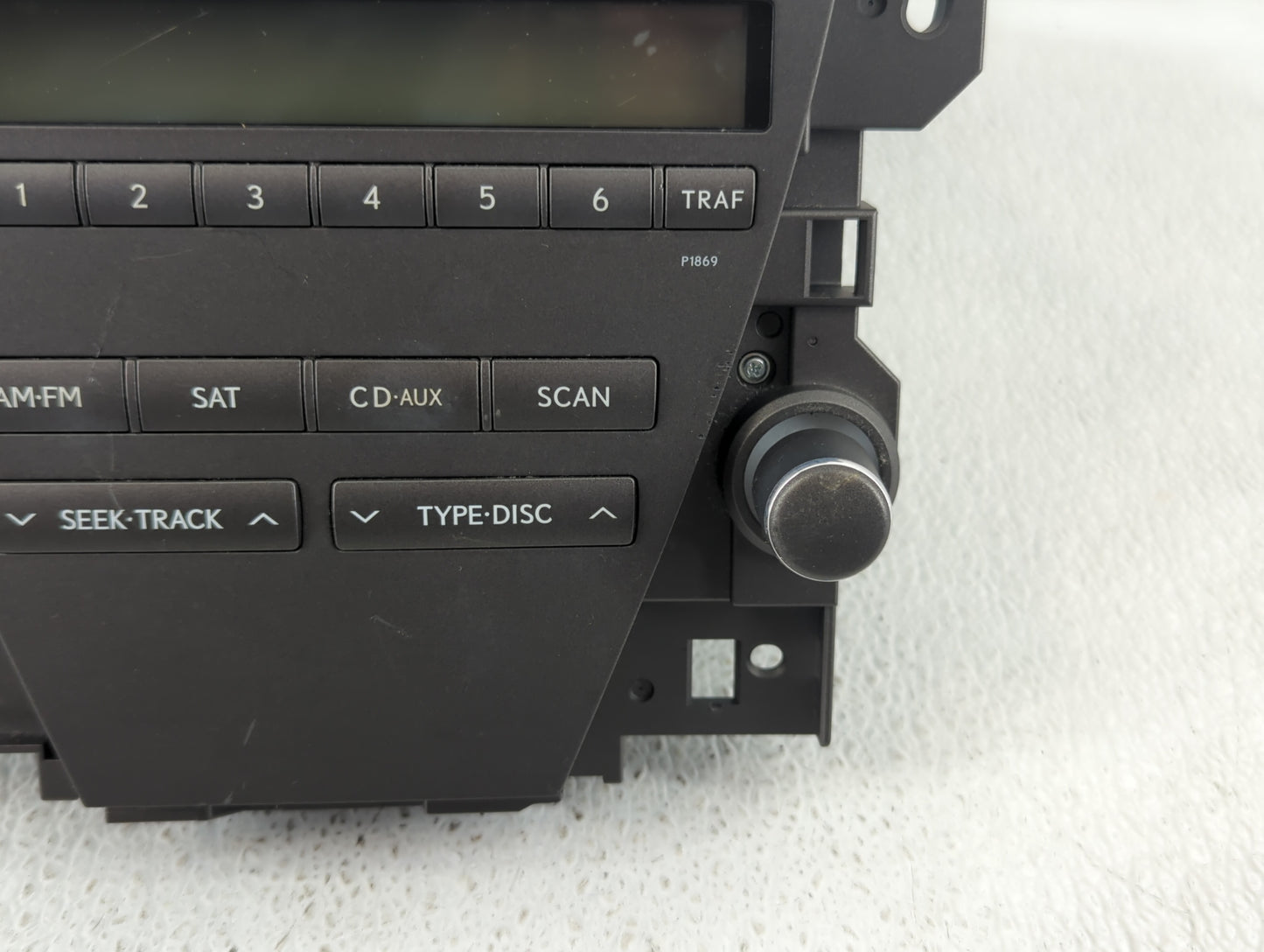 2010-2012 Lexus Es350 Radio AM FM Cd Player Receiver Replacement P/N:86120-33E40 Fits Fits 2010 2011 2012 OEM Used Auto Part
