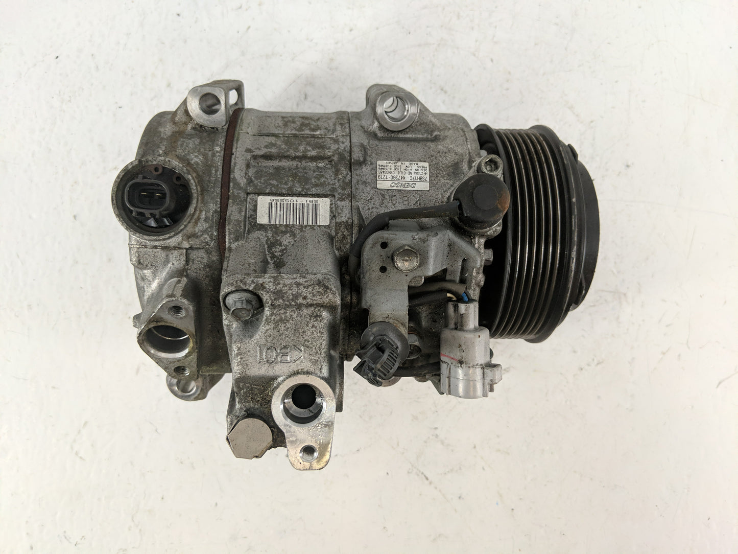 2007-2012 Lexus Es350 Air Conditioning A/c Ac Compressor Oem - Oemusedautoparts1.com