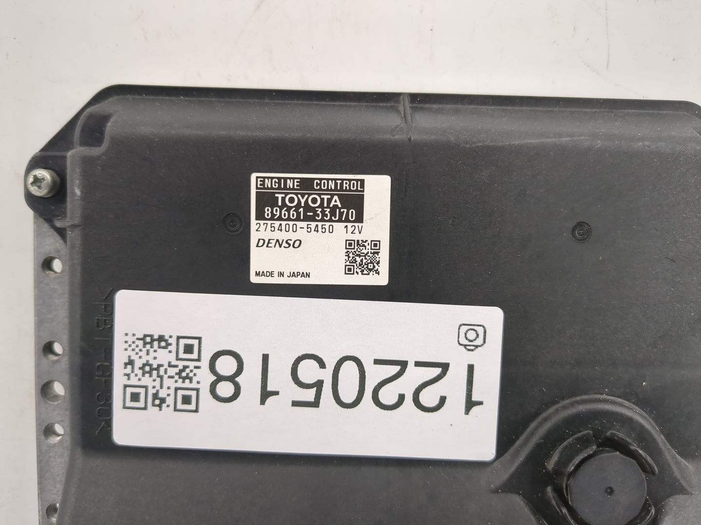 2011 Lexus Es350 PCM Engine Control Computer ECU ECM PCU OEM P/N:89661-33J70 Fits OEM Used Auto Parts - Oemusedautoparts1.co