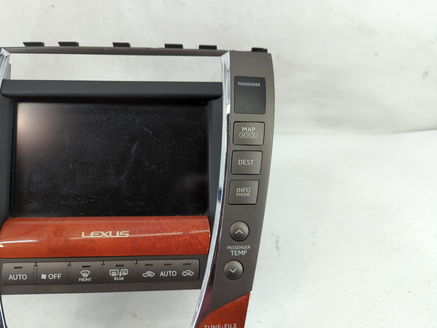 2010-2012 Lexus Es350 Radio AM FM Cd Player Receiver Replacement P/N:13400-58610101 86431-33011 Fits Fits 2010 2011 2012 OEM