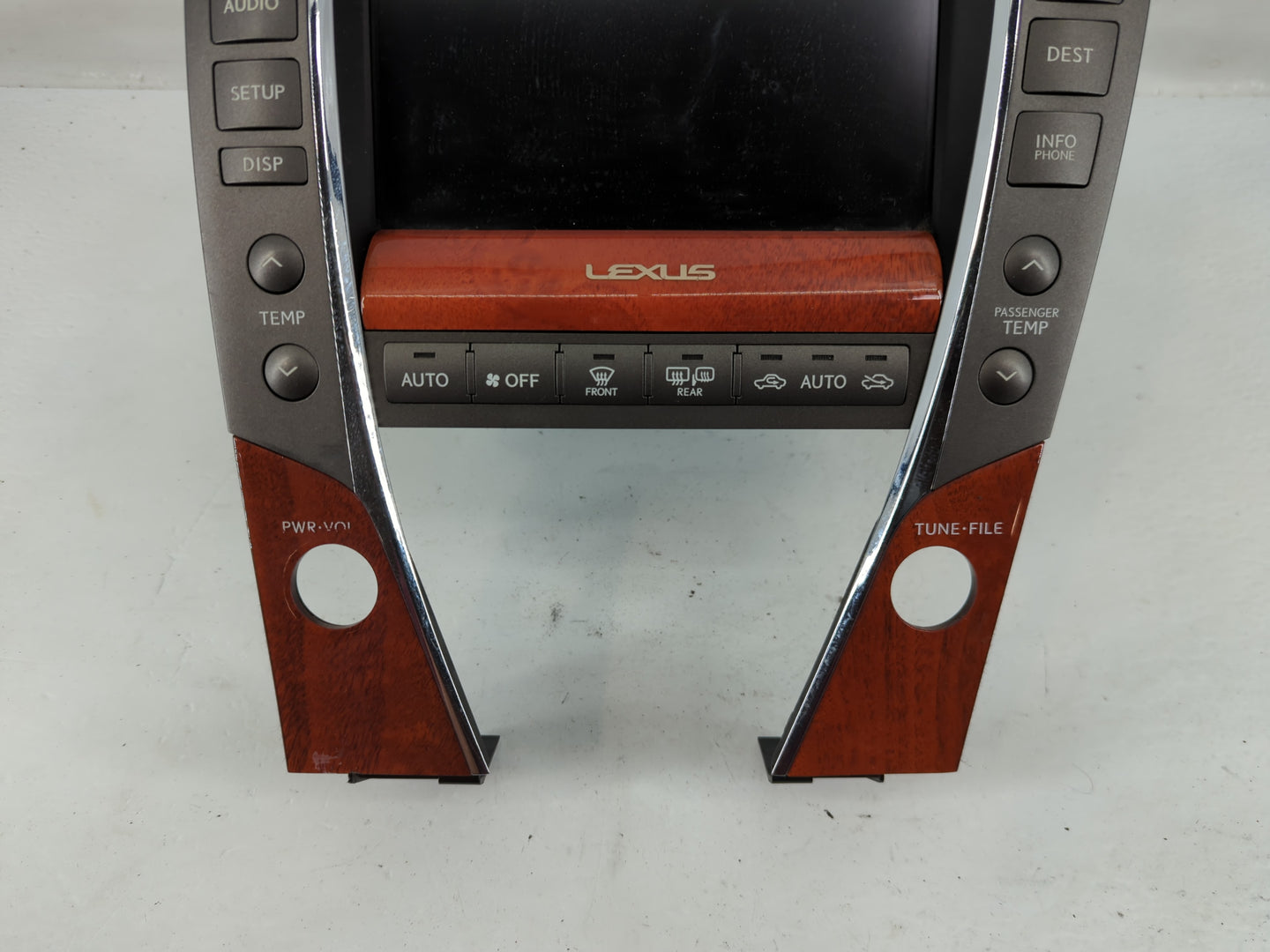2010-2012 Lexus Es350 Radio AM FM Cd Player Receiver Replacement P/N:13400-58610101 86431-33011 Fits Fits 2010 2011 2012 OEM