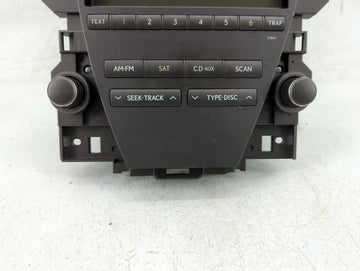 2010-2012 Lexus Es350 Radio AM FM Cd Player Receiver Replacement P/N:86120-33E40 Fits Fits 2010 2011 2012 OEM Used Auto Parts