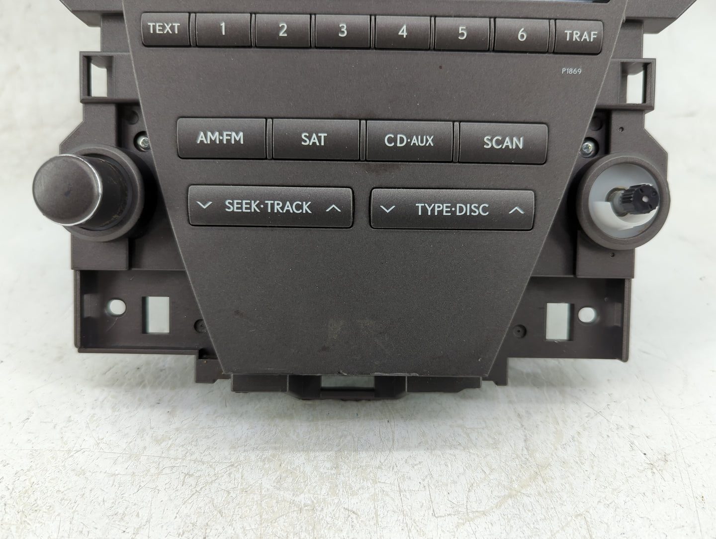 2010-2012 Lexus Es350 Radio AM FM Cd Player Receiver Replacement P/N:86120-33E40 Fits Fits 2010 2011 2012 OEM Used Auto Part