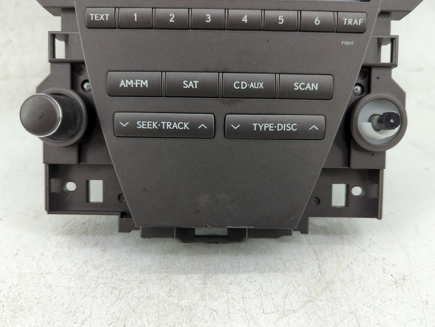 2010-2012 Lexus Es350 Radio AM FM Cd Player Receiver Replacement P/N:86120-33E40 Fits Fits 2010 2011 2012 OEM Used Auto Part