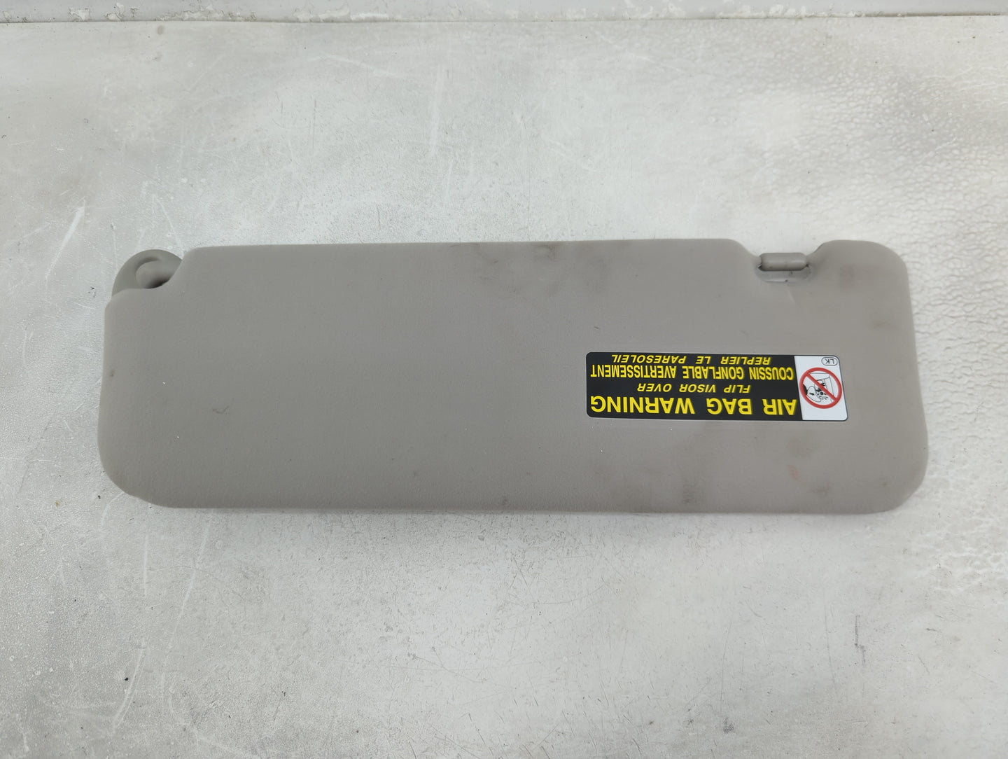 2010-2011 Lexus Es350 Sun Visor Shade Replacement Passenger Right Mirror Fits Fits 2010 2011 OEM Used Auto Parts - Oemusedau