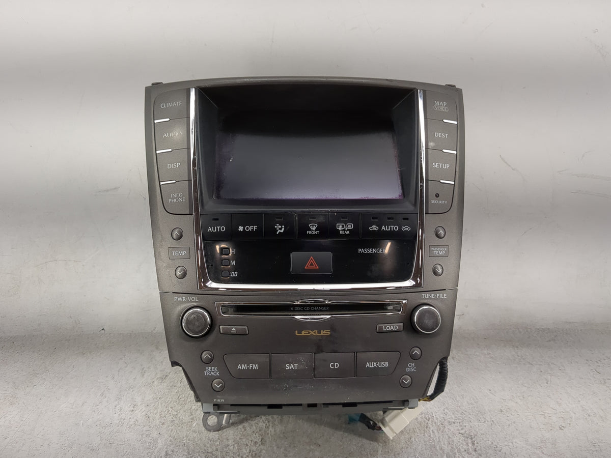 2011 Lexus Es350 Information Radio Display Screen - Oemusedautoparts1.com