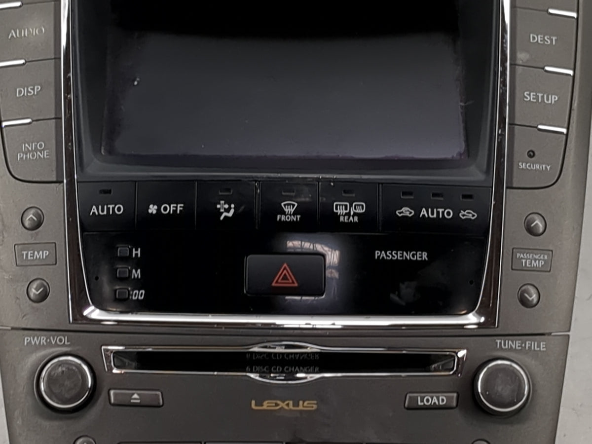 2011 Lexus Es350 Information Radio Display Screen - Oemusedautoparts1.com