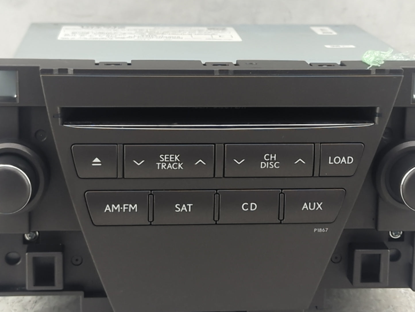 2010-2012 Lexus Es350 Radio AM FM Cd Player Receiver Replacement P/N:86120-33E50 DEX-MG9897ZT, AJDKO21 Fits Fits 2010 2011 2