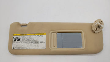 2010-2011 Lexus Es350 Sun Visor Shade Replacement Passenger Right Mirror Fits Fits 2010 2011 OEM Used Auto Parts - Oemusedau