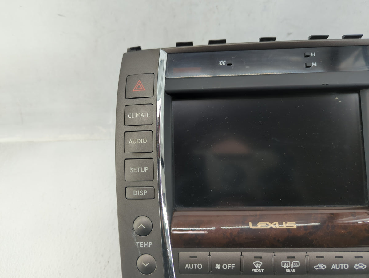 Lexus Es350 Radio Control Panel 600074 - Oemusedautoparts1.com