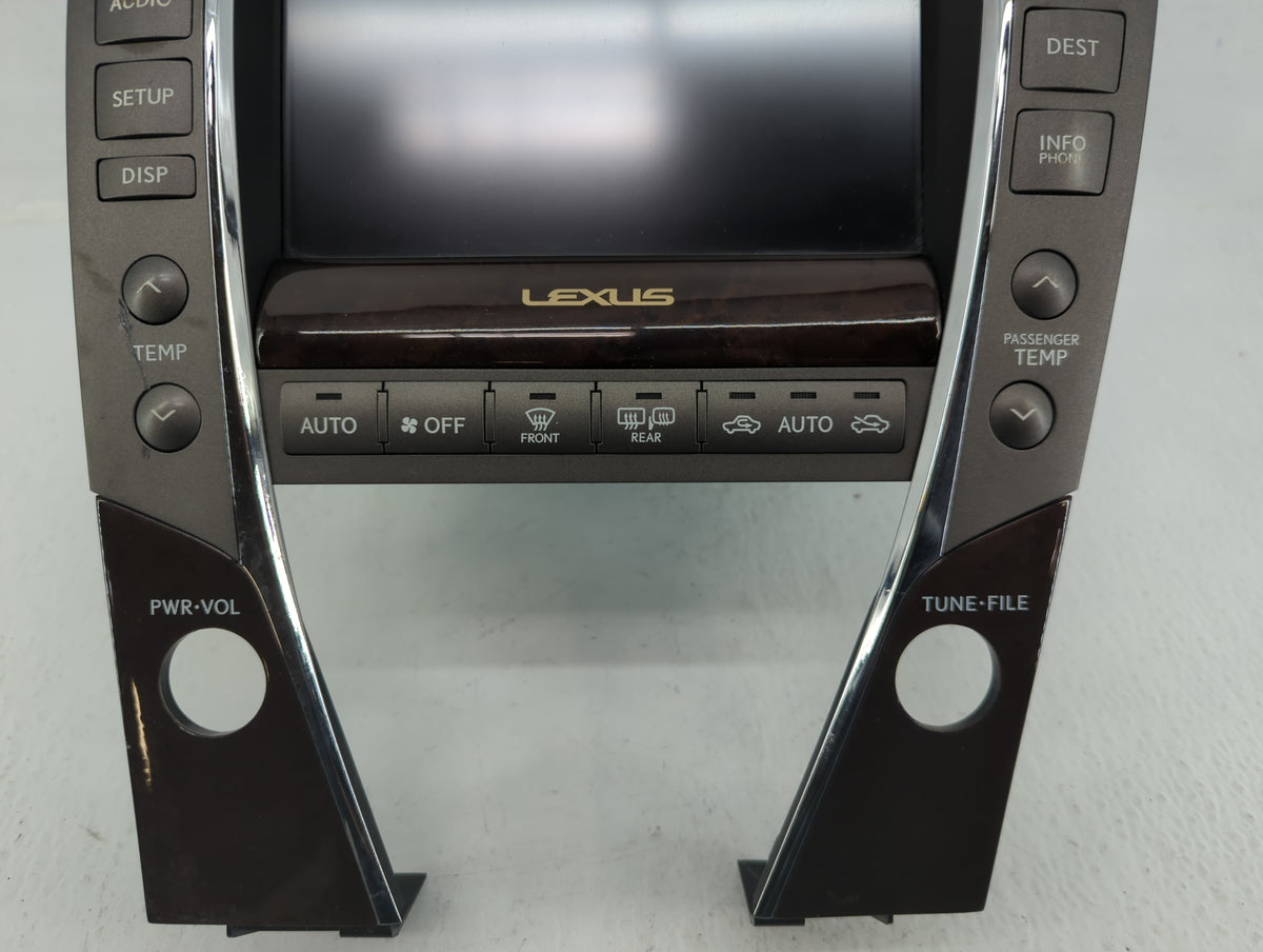 Lexus Es350 Radio Control Panel 600074 - Oemusedautoparts1.com