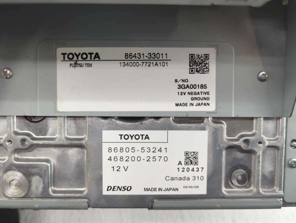 Lexus Es350 Radio Control Panel 600074 - Oemusedautoparts1.com