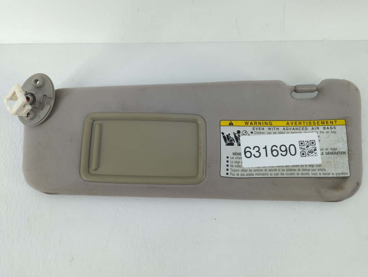 2010-2011 Lexus Es350 Sun Visor Shade Replacement Driver Left Mirror Fits Fits 2010 2011 OEM Used Auto Parts - Oemusedautopa