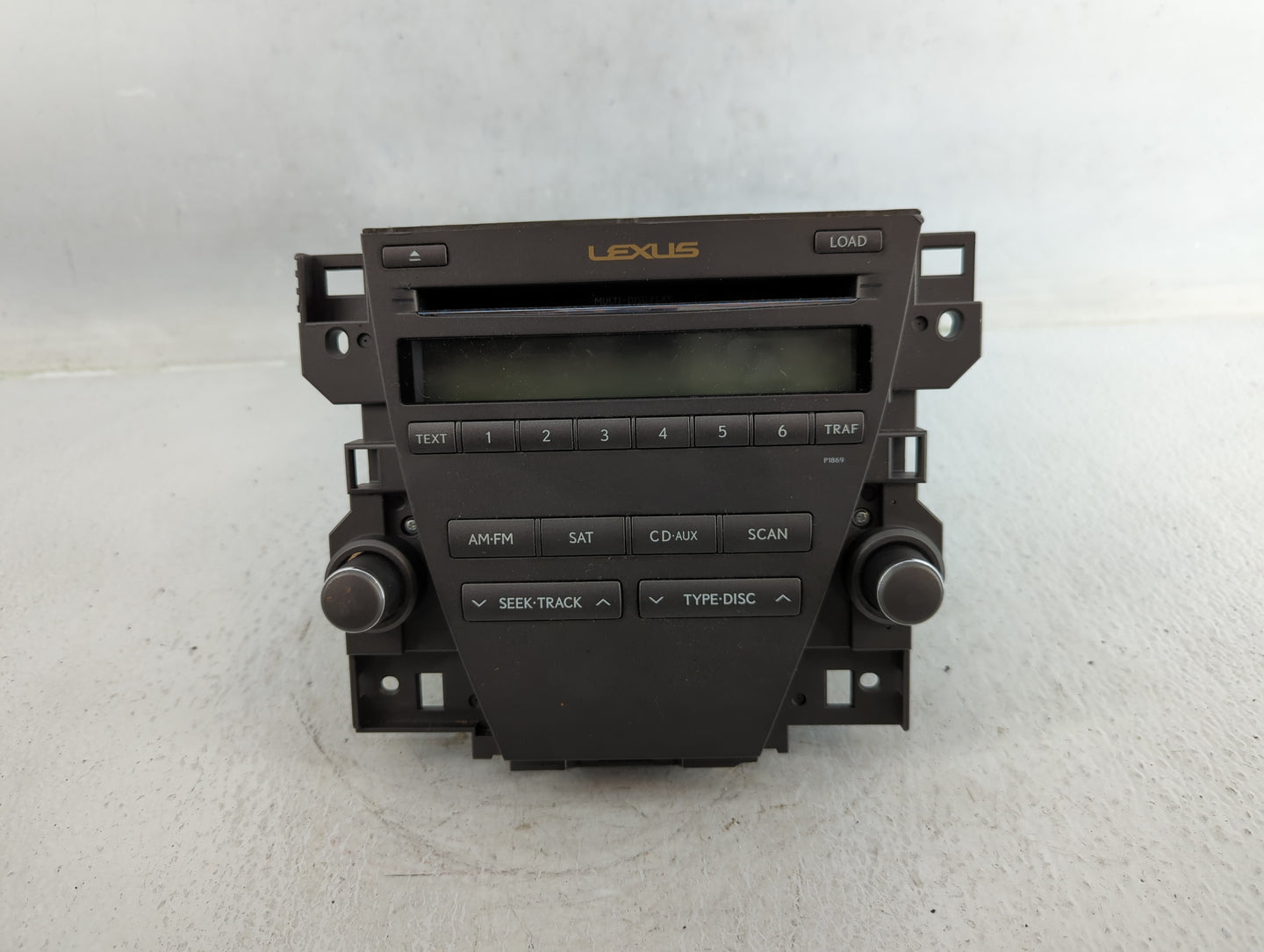 2010-2012 Lexus Es350 Radio AM FM Cd Player Receiver Replacement P/N:86120-33E40 86805-60131, 86431-33010 Fits Fits 2010 201
