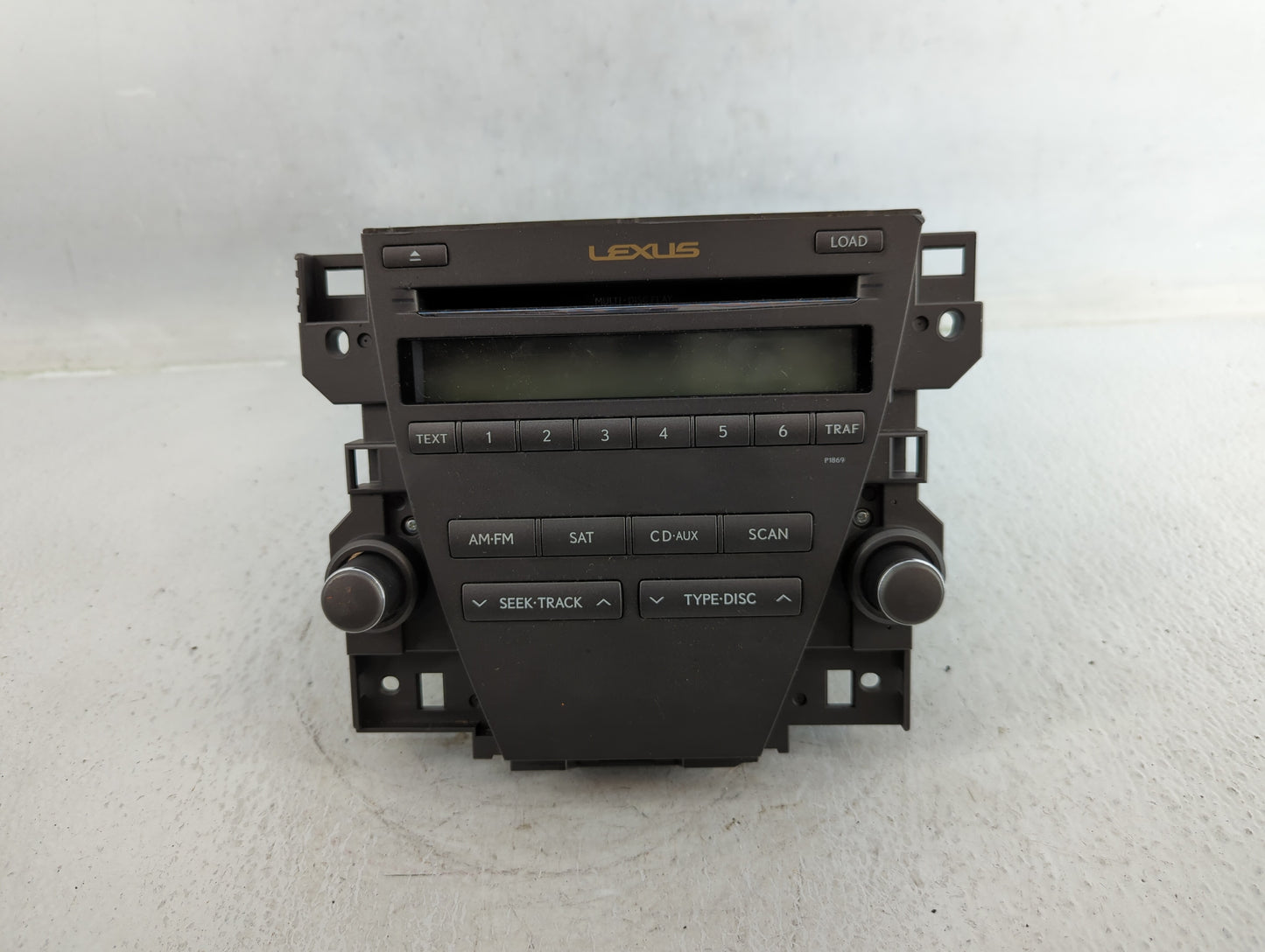 2010-2012 Lexus Es350 Radio AM FM Cd Player Receiver Replacement P/N:86120-33E40 86805-60131, 86431-33010 Fits Fits 2010 201