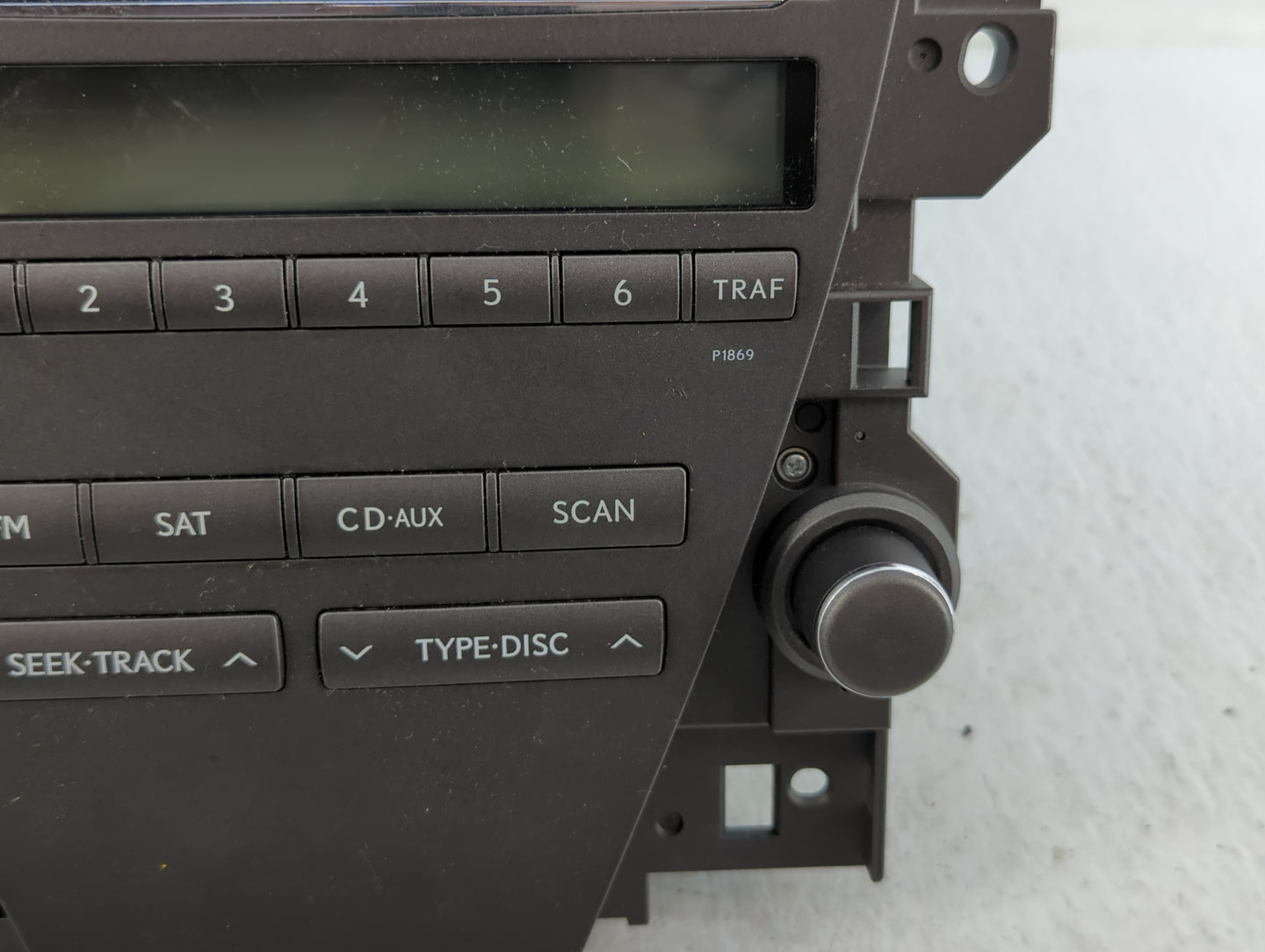 2010-2012 Lexus Es350 Radio AM FM Cd Player Receiver Replacement P/N:86120-33E40 86805-60131, 86431-33010 Fits Fits 2010 201